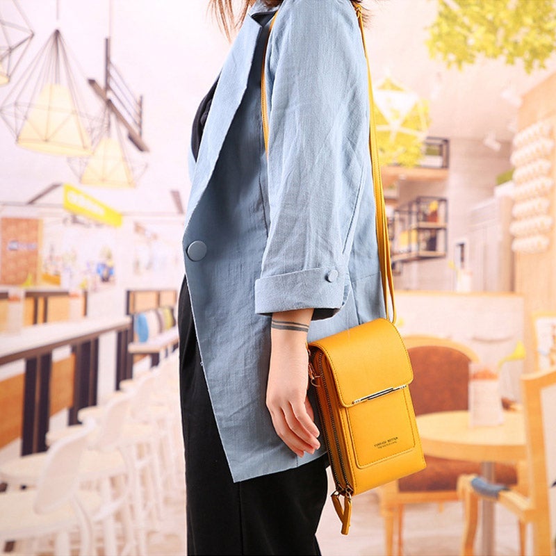 Sac en cuir antivol