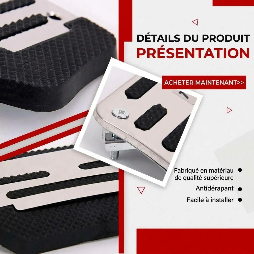 Repose-pieds antidérapants pour voiture