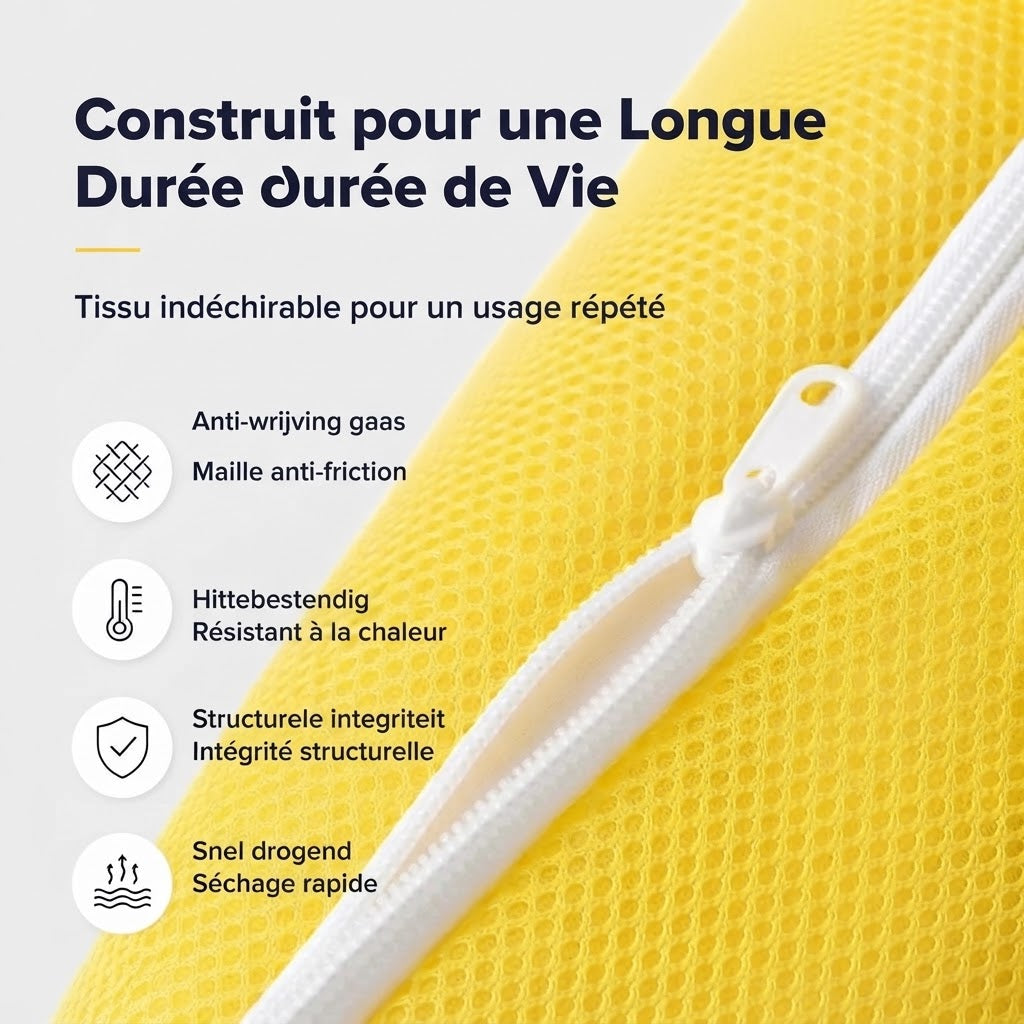 Sac de lavage en maille pour chaussures en machine