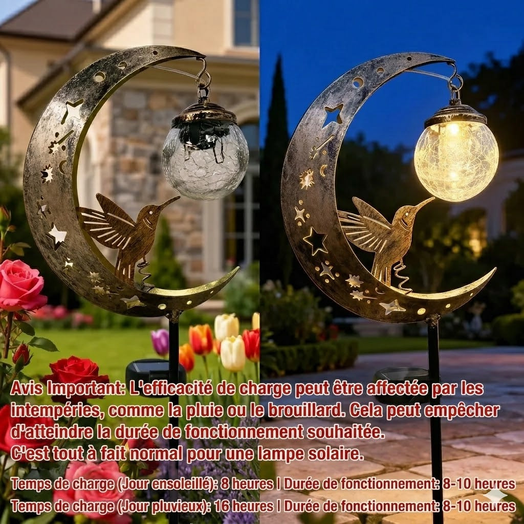 Lampe solaire d'extérieur LunaBird