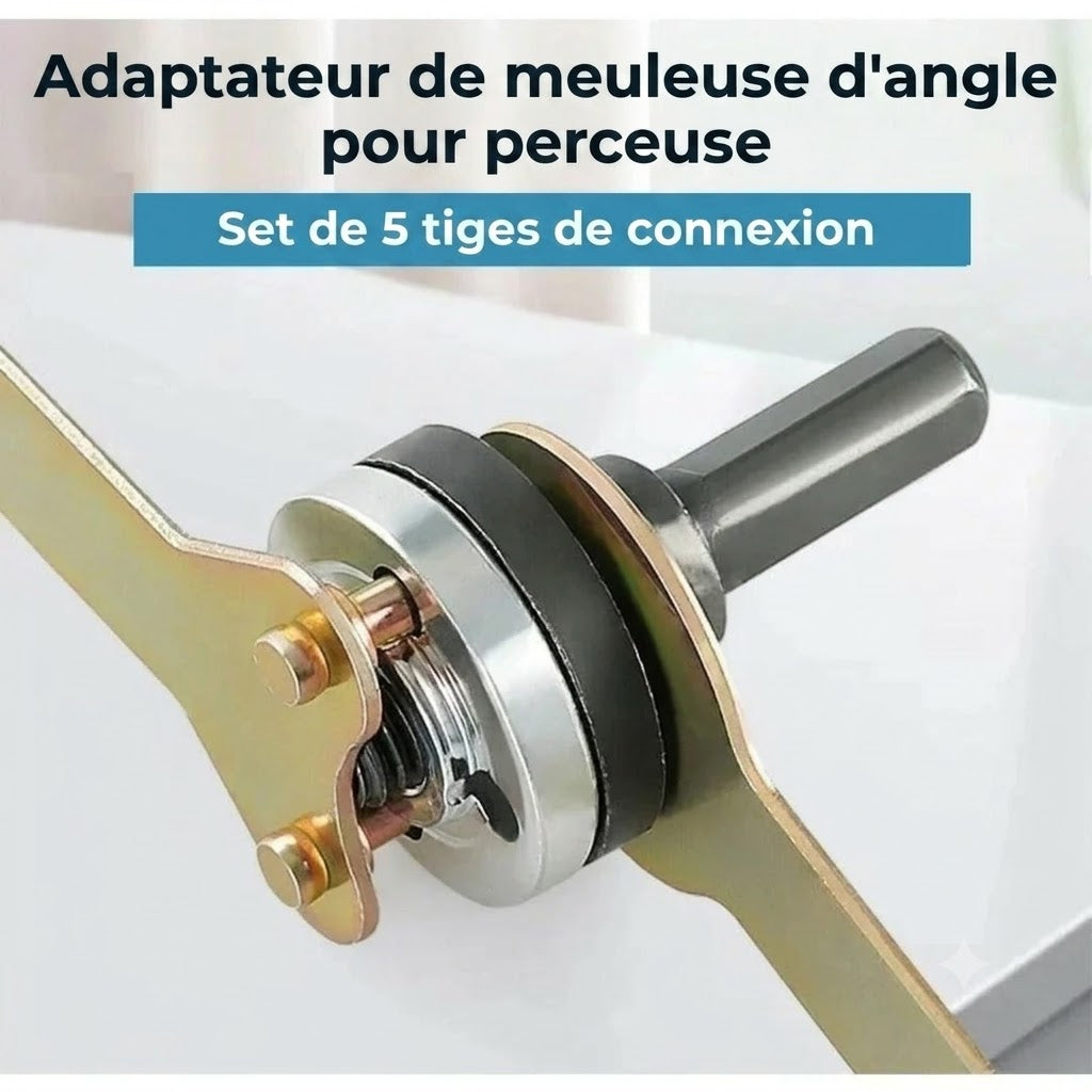 Kit de transformation de perceuse pour le meulage