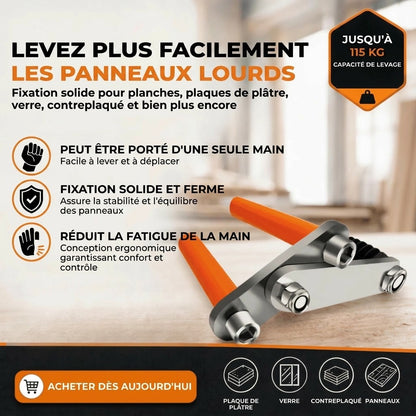 Porte-panneaux ergonomiques lot de 2