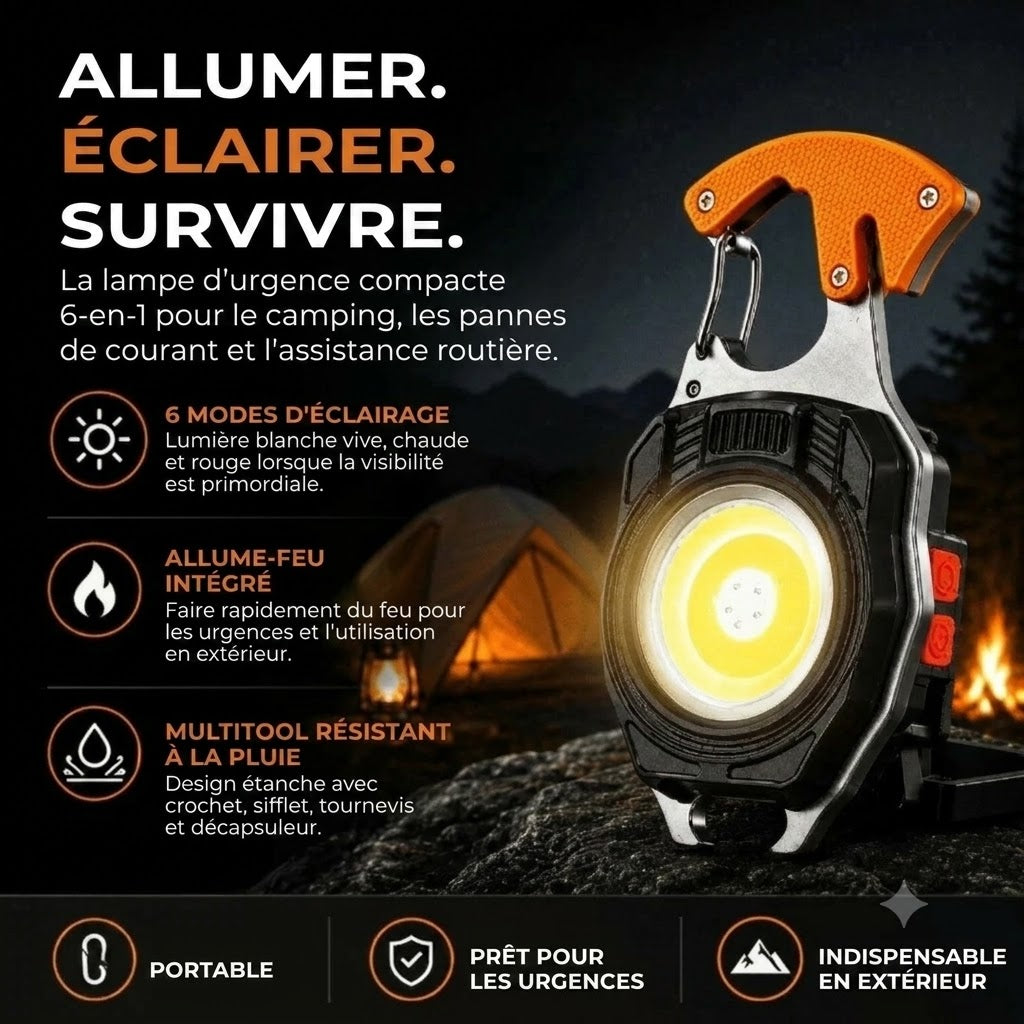 Porte-clés multifonction