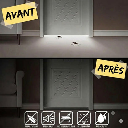 Bas de porte isolant – empêche les insectes, les courants d'air et le bruit d'entrer