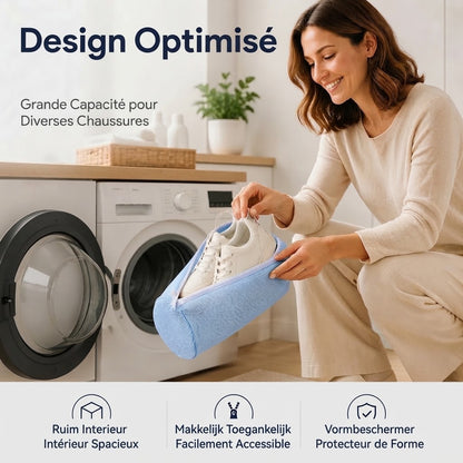 Sac de lavage en maille pour chaussures en machine