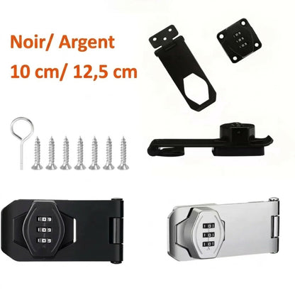 Serrure à Combinaison pour Armoires et Portes