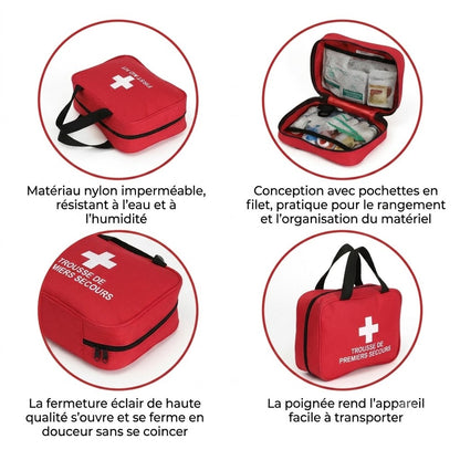 Kit d’urgence de premiers secours – 173 pièces