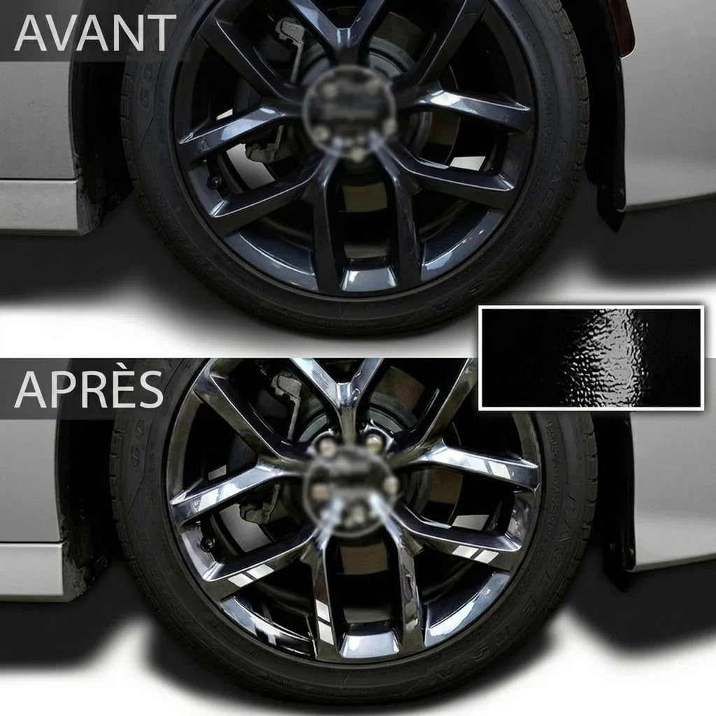 Liserets de jante réfléchissants pour roues de voiture