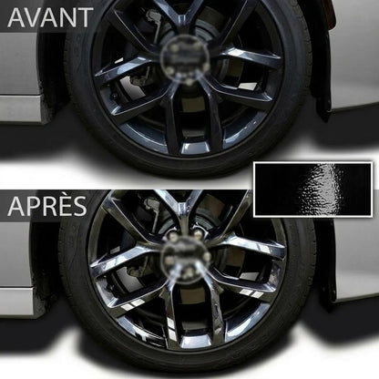 Liserets de jante réfléchissants pour roues de voiture