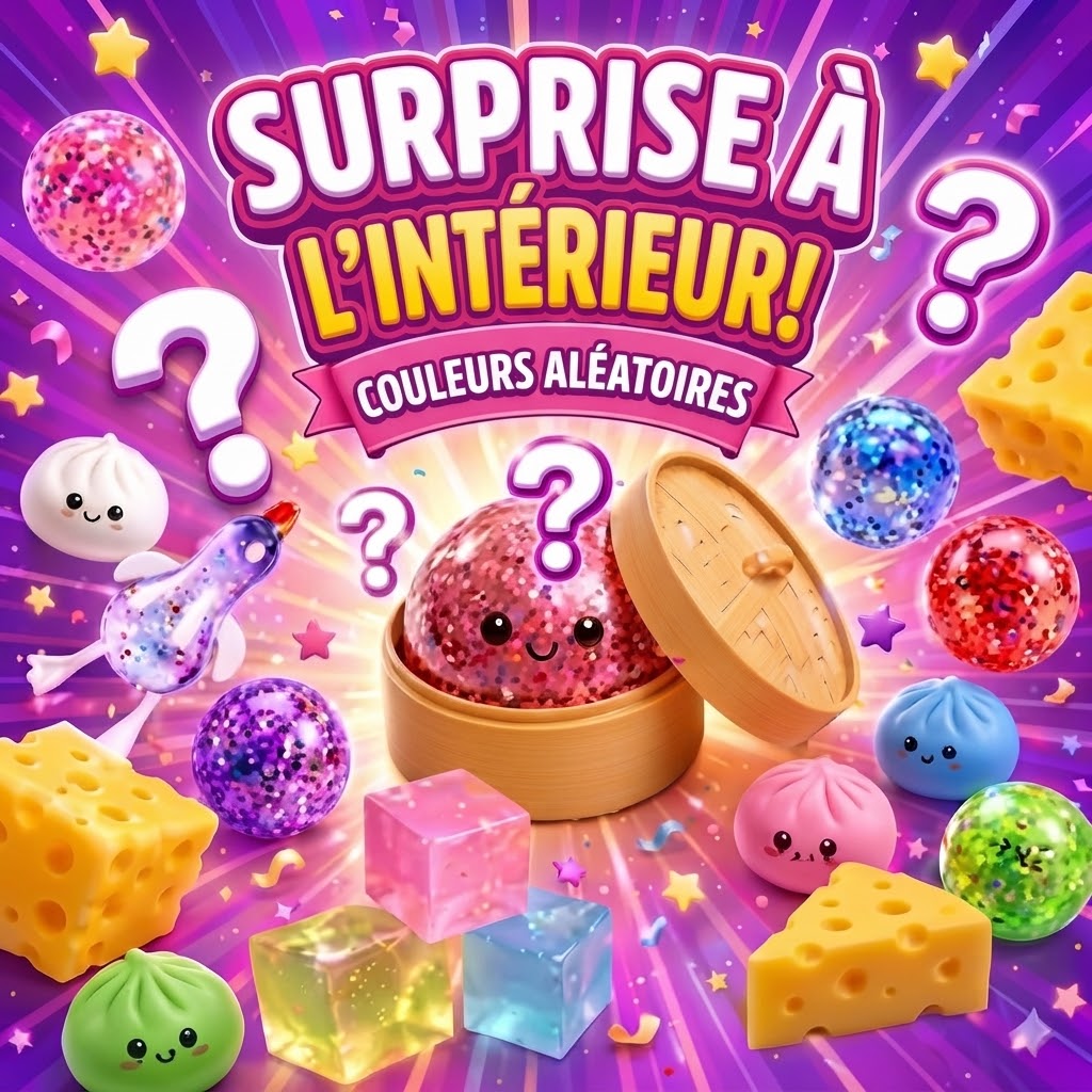 Calendrier surprise Squishiverse avec squishies