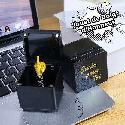 Boîte Cadeau Farce – Surprise avec doigt d'honneur caché