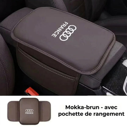 Housse d’accoudoir pour console centrale de voiture avec poches latérales