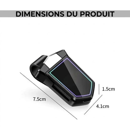 Porte-lunettes magnétique pour voiture