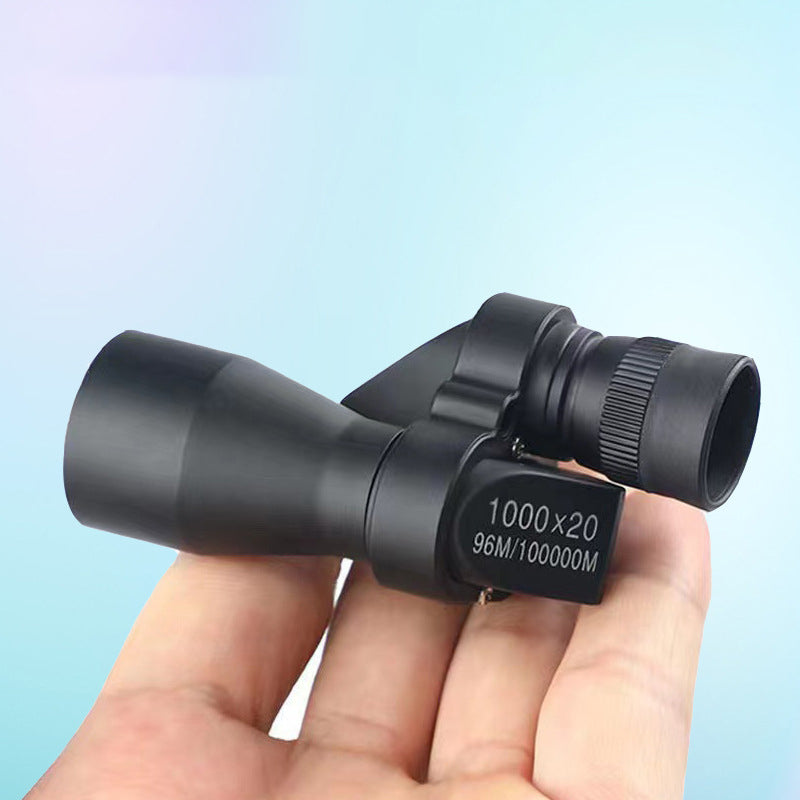 Mini jumelles 1000x20 + clip pour smartphone