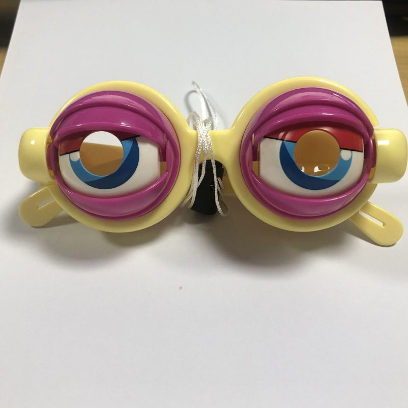 Lunettes amusantes avec mécanisme de clignement des yeux