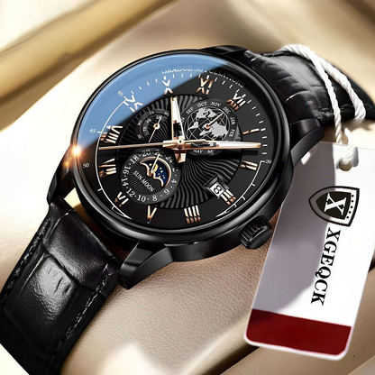 Montre à quartz classique et élégante pour homme
