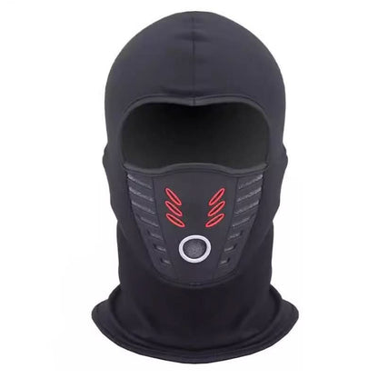 Masque facial intégral chaud et coupe-vent unisexe pour l'hiver