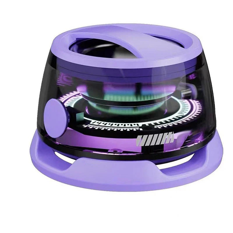 Ensemble d'enceintes Bluetooth compact et magnétique avec éclairage LED