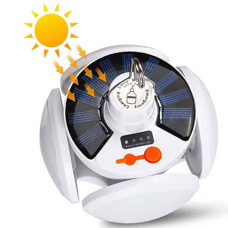 Lampe De Football Solaire Multifonctionnelle Pliable