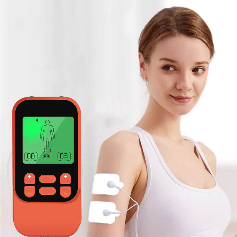 Stimulateur Musculaire TENS Portatif À Deux Canaux
