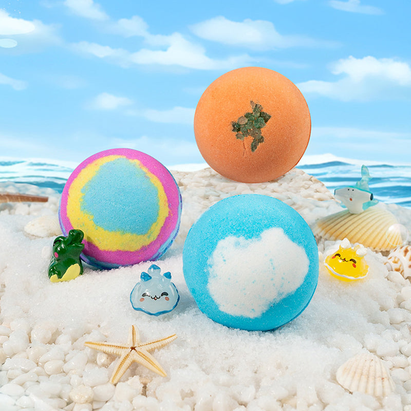 Coffret cadeau de 12 bombes de bain pour enfants
