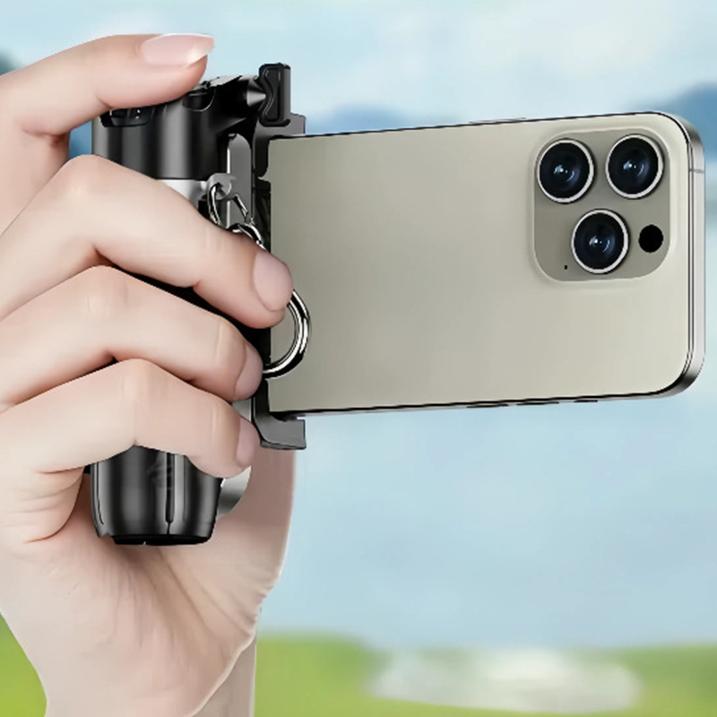 Perche à selfie magnétique 4-en-1 avec rotation à 360°