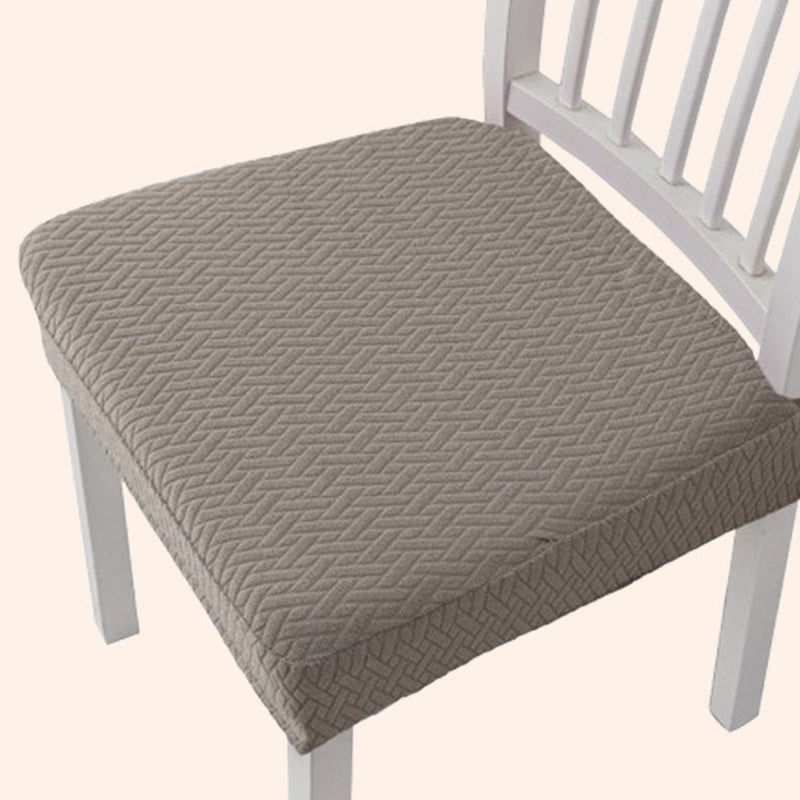 Housse de chaise imperméable en jacquard : élégante et antitache
