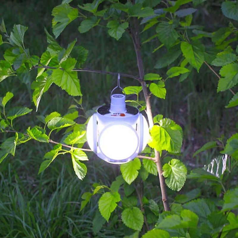 Lampe De Football Solaire Multifonctionnelle Pliable