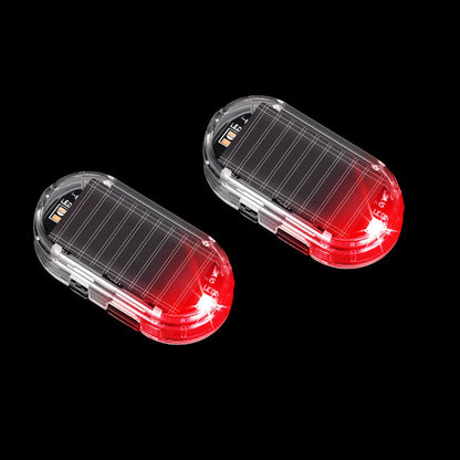 Lampe de sécurité solaire pour voiture (lot de 2)