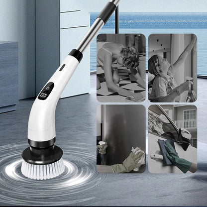 Brosse de nettoyage électrique 9-en-1
