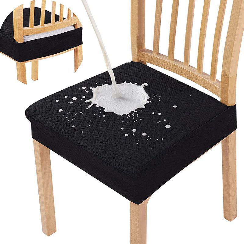 Housse de chaise imperméable en jacquard : élégante et antitache