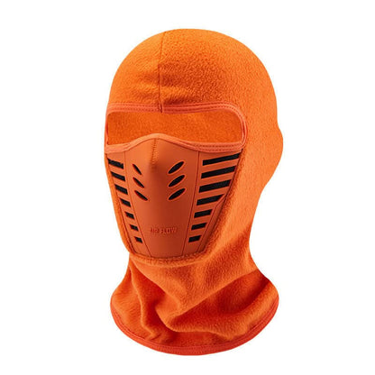 Masque facial intégral chaud et coupe-vent unisexe pour l'hiver
