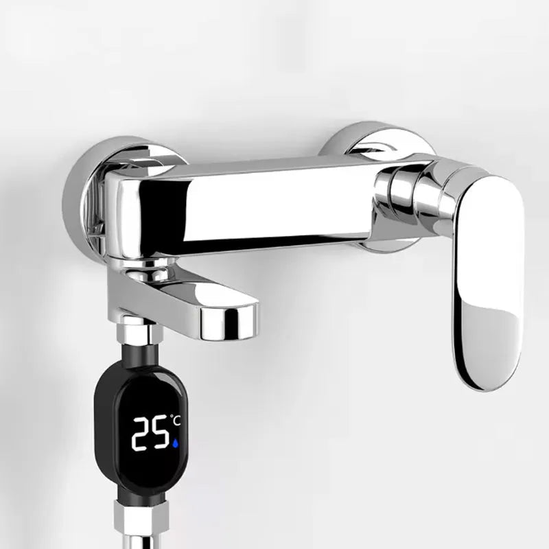 Affichage intelligent de la température de la douche