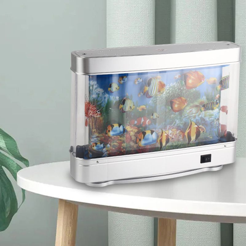 Lampe D’aquarium Avec Poisson Tropical Artificiel