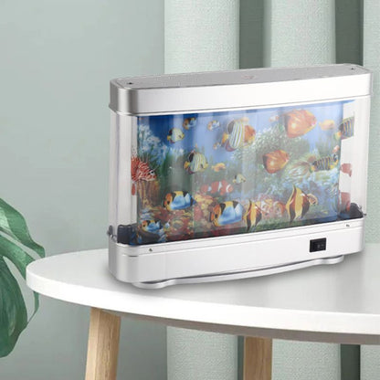 Lampe D’aquarium Avec Poisson Tropical Artificiel