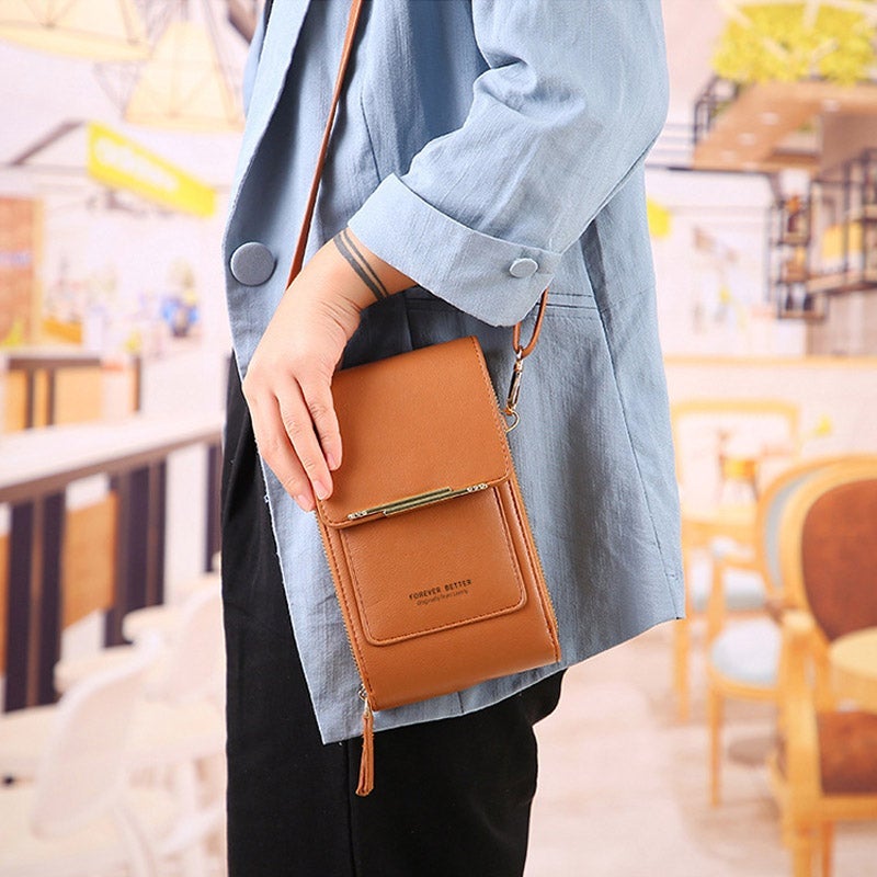 Sac en cuir antivol