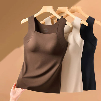 Débardeur thermique avec Ingebouwde BH (U-Neck)