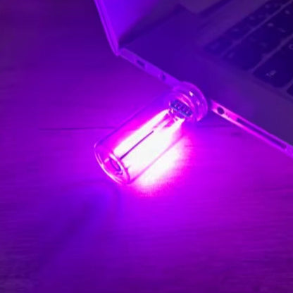 Veilleuse portable en verre à commande tactile et USB