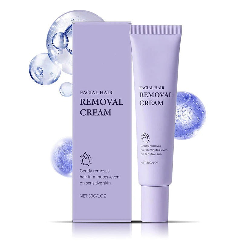 Crème Douce Et Indolore Pour L’élimination Des Poils Du Visage