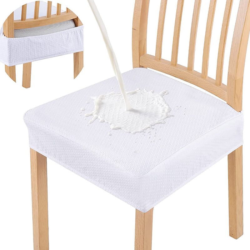 Housse de chaise imperméable en jacquard : élégante et antitache