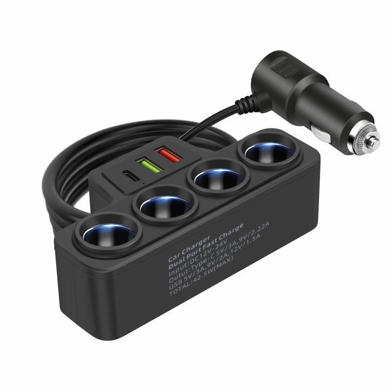 Adaptateur allume-cigare 7-en-1