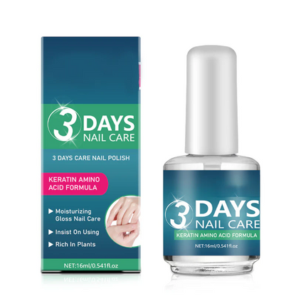 Huile pour ongles à séchage rapide haute brillance