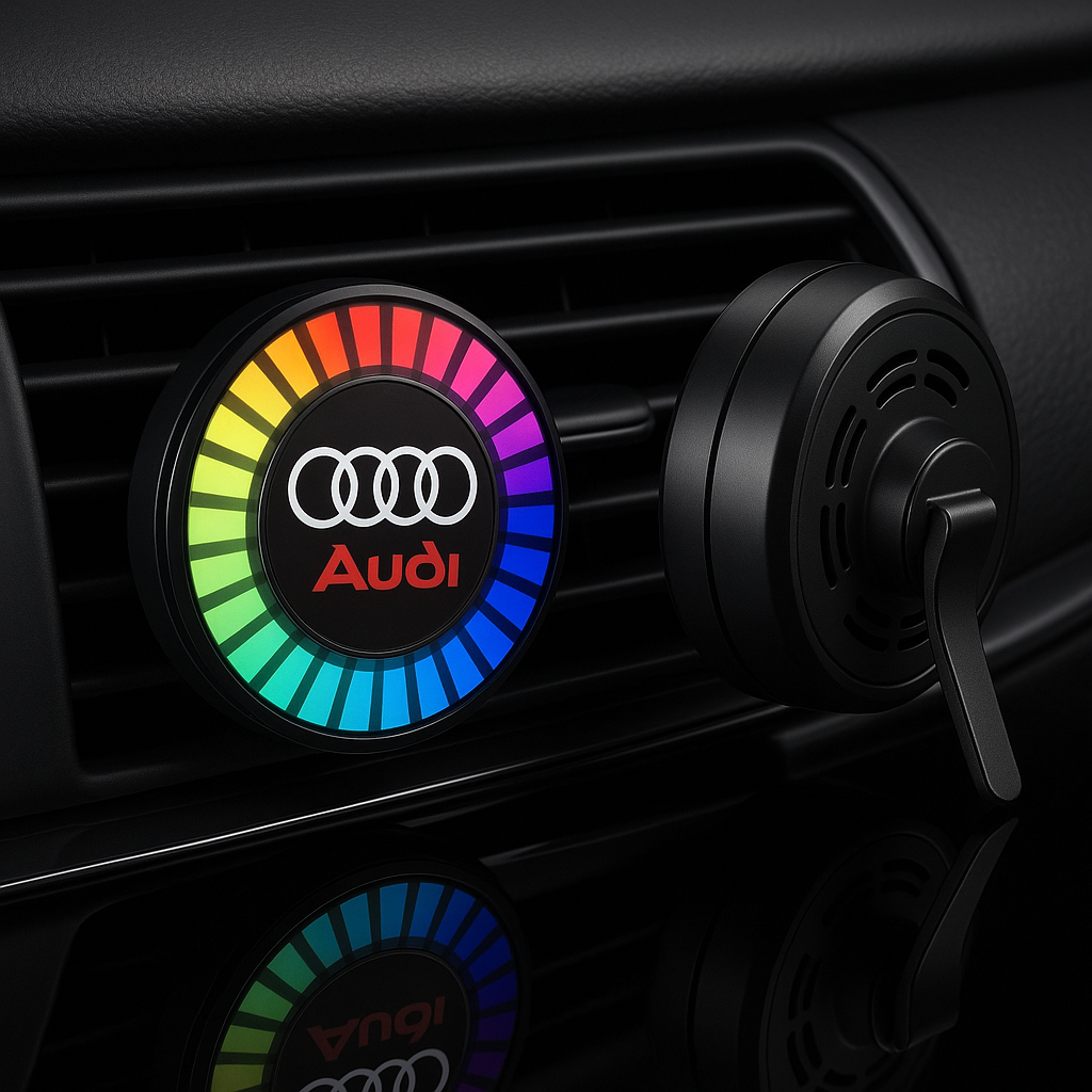 Lampe LED de voiture à rythme musical (avec diffuseur d'arômes)