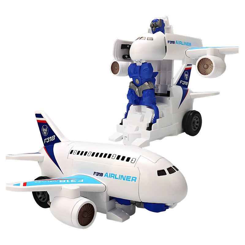 Avion robot électrique transformable 2 en 1