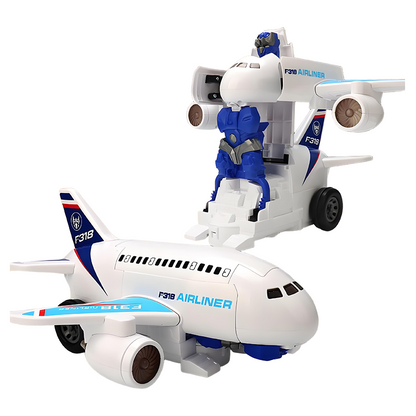 Avion robot électrique transformable 2 en 1