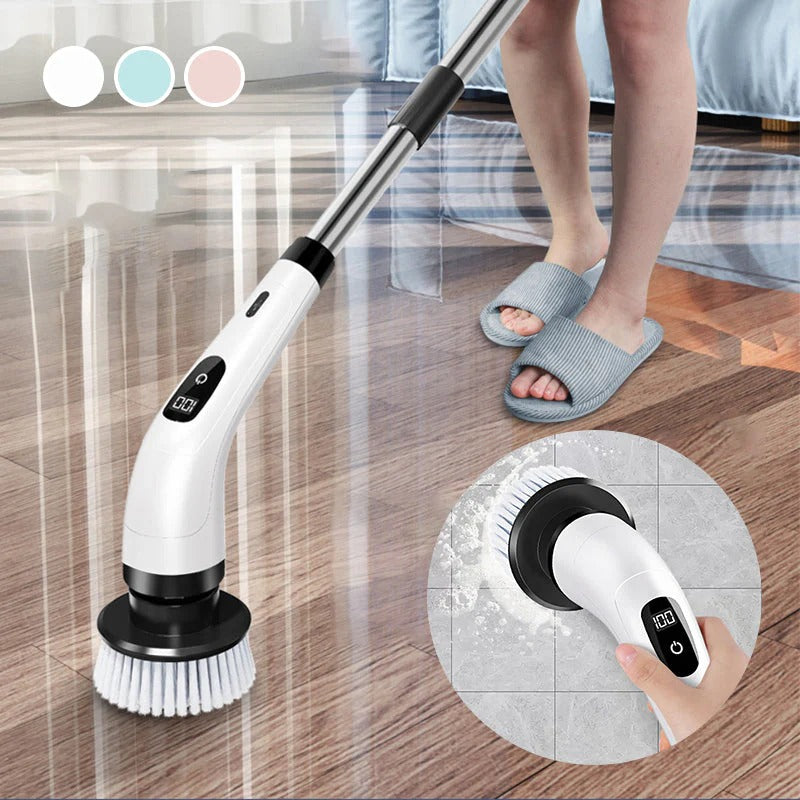 Brosse de nettoyage électrique 9-en-1