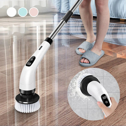 Brosse de nettoyage électrique 9-en-1