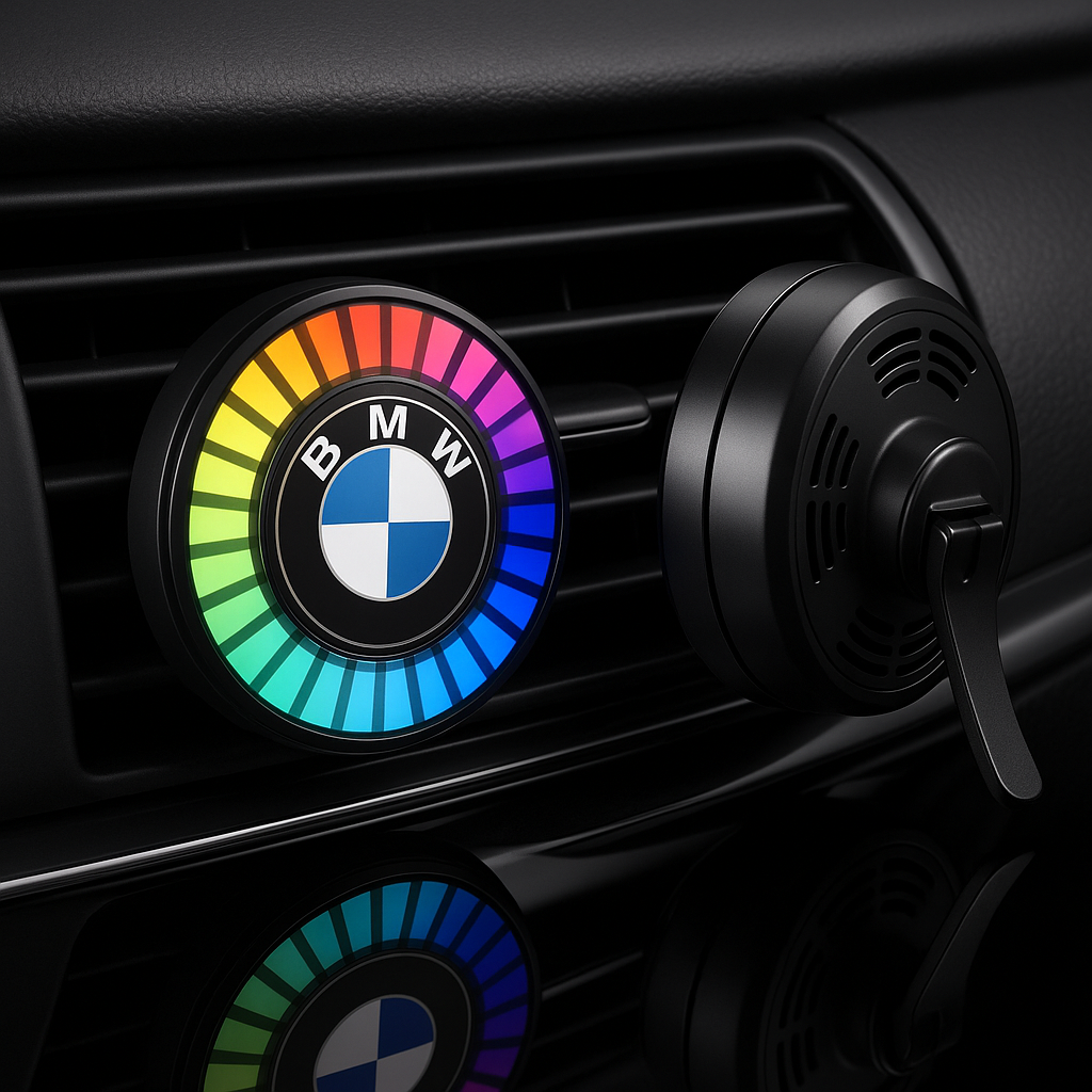 Lampe LED de voiture à rythme musical (avec diffuseur d'arômes)