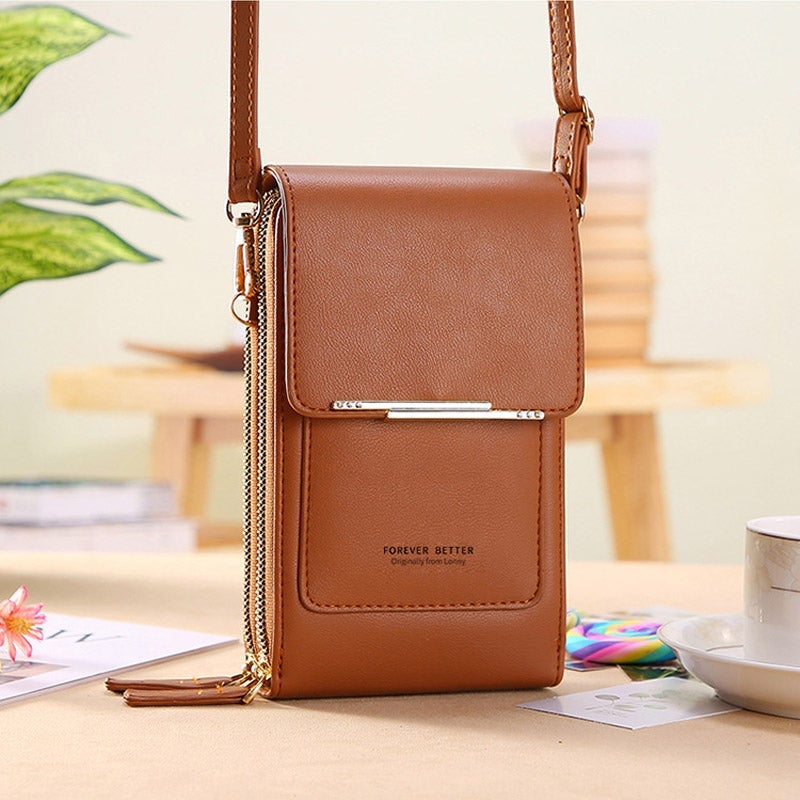 Sac en cuir antivol