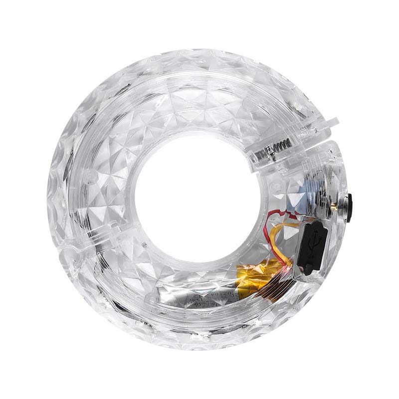Éclairage LED des moyeux de roue pour rouler de nuit